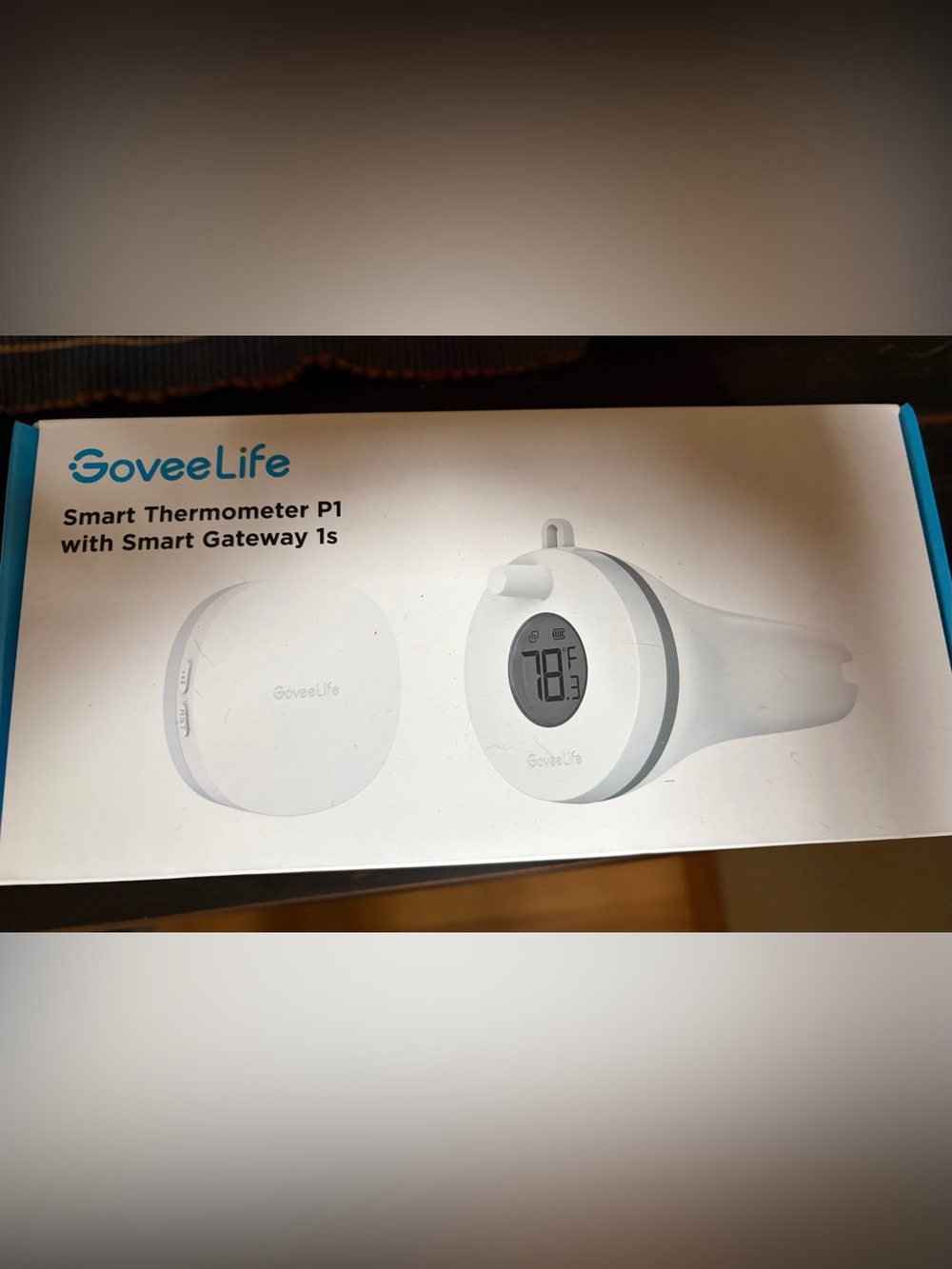 Smart Thermometer P1 with Smart Gateway 1s - White